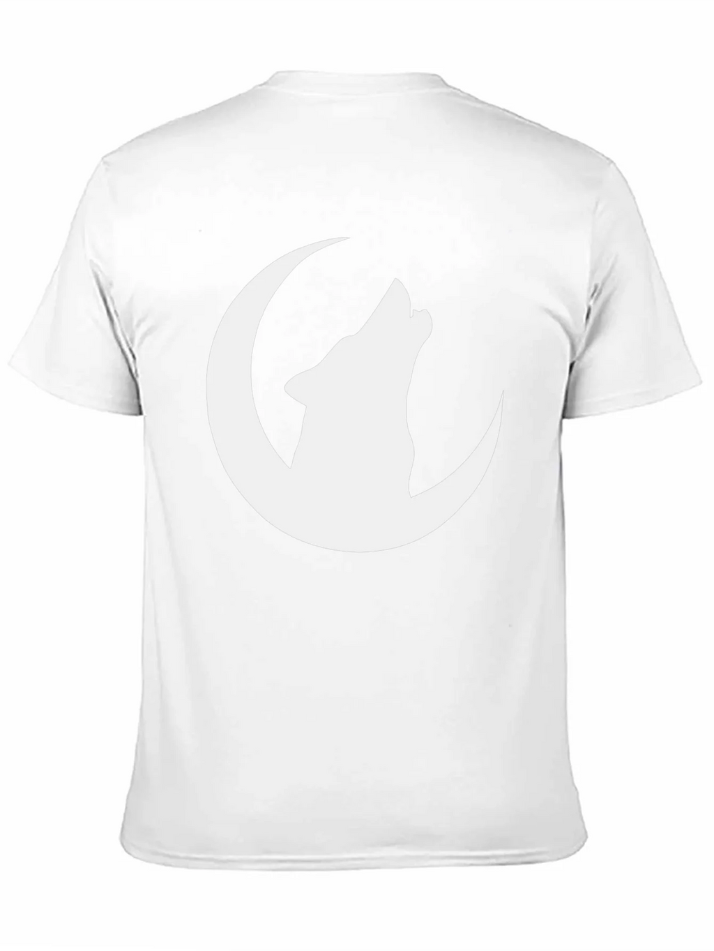 Wolf Moon Graphic Tee - Black Cotton T-Shirt product image 10