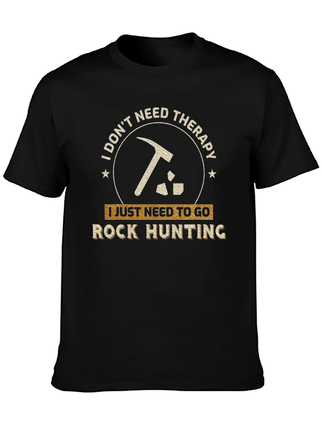Rock Hunting Therapy T-Shirt product image 3