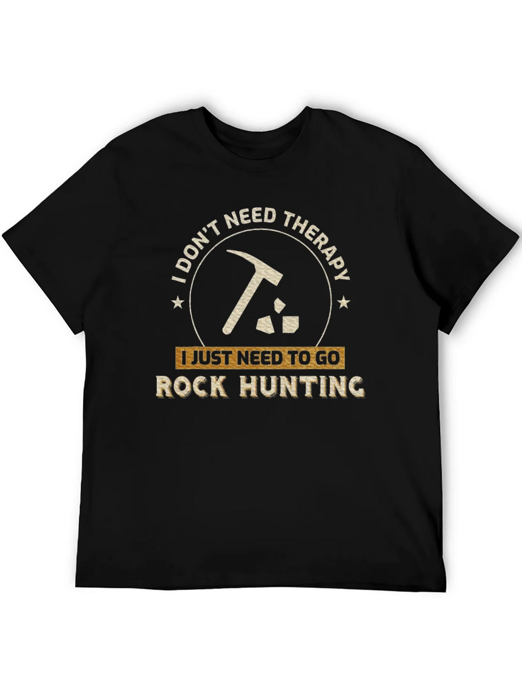 Rock Hunting Therapy T-Shirt product image 5