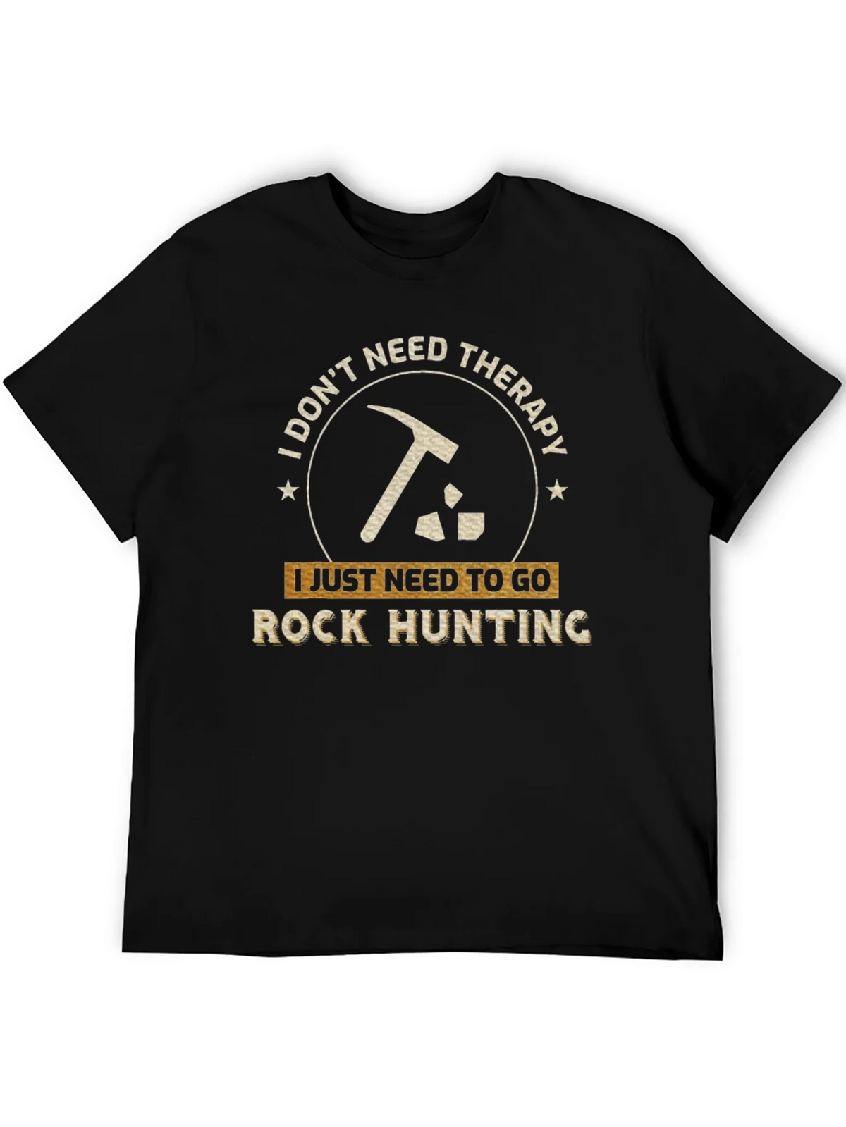 Rock Hunting Therapy T-Shirt product image 5