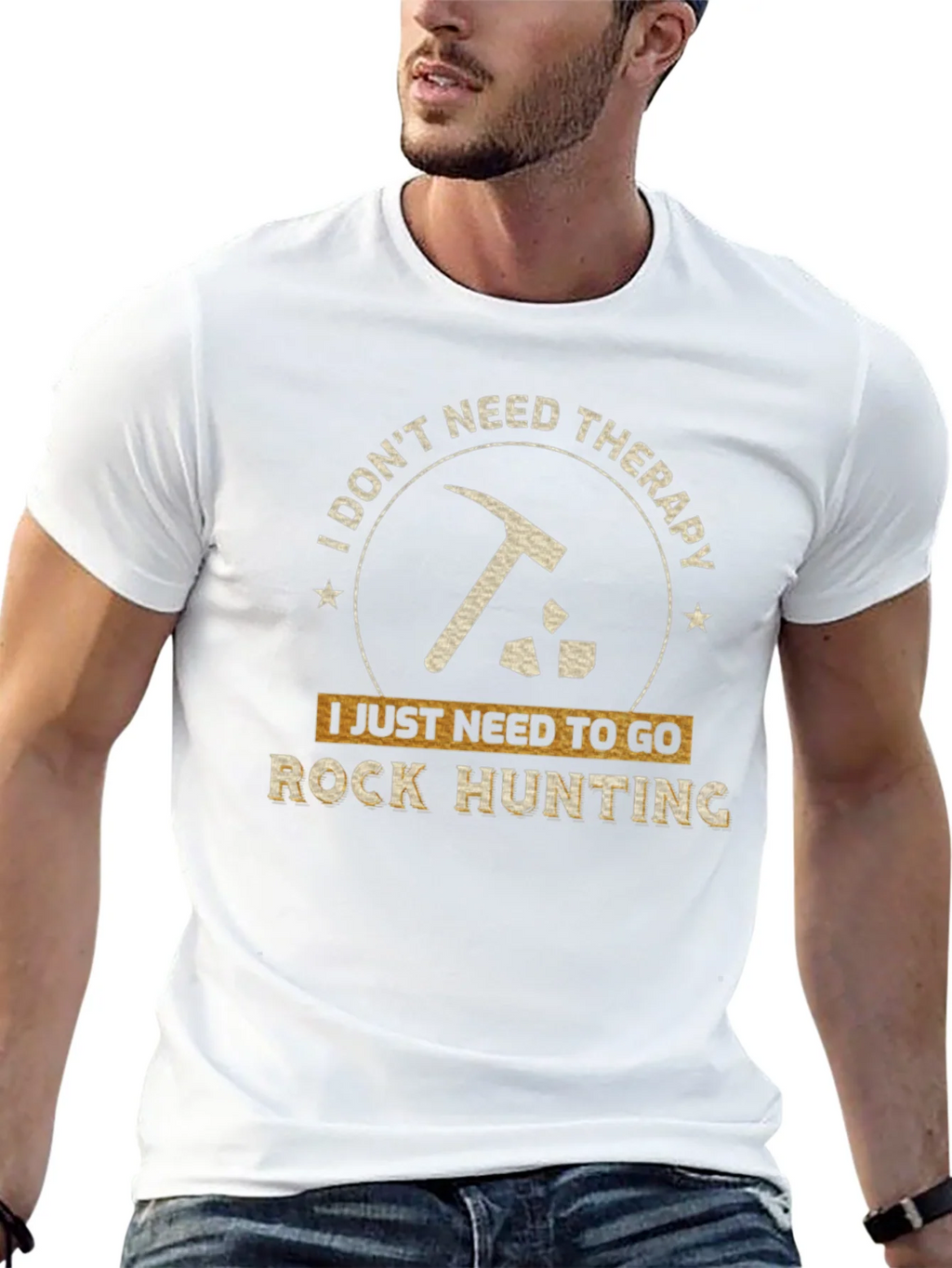 Rock Hunting Therapy T-Shirt product image 12