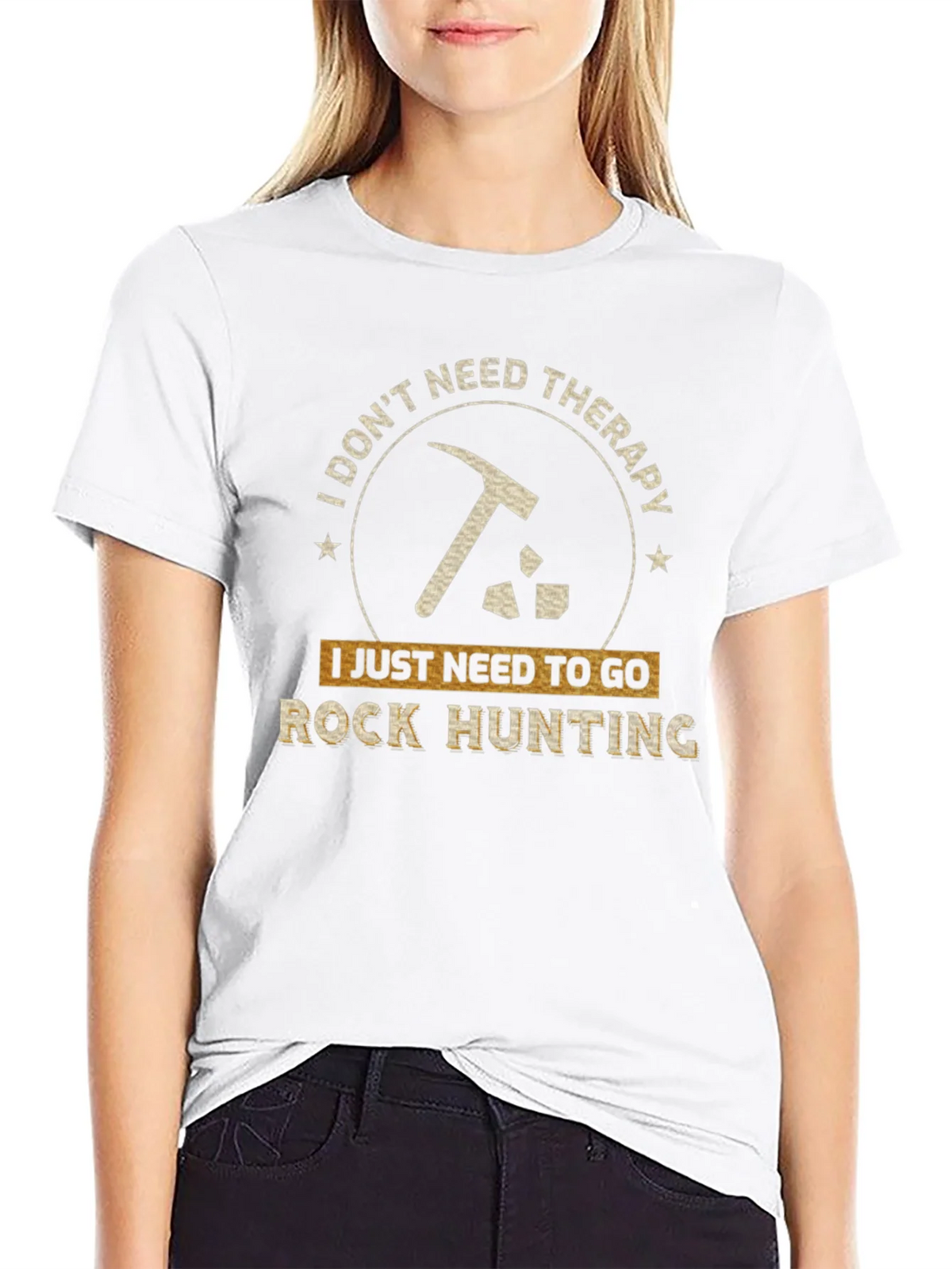 Rock Hunting Therapy T-Shirt product image 8