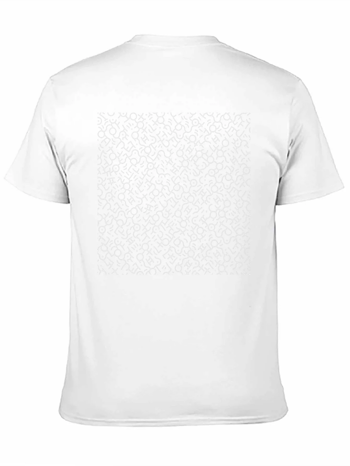 Abstract Pattern Black Graphic Tee product image 10