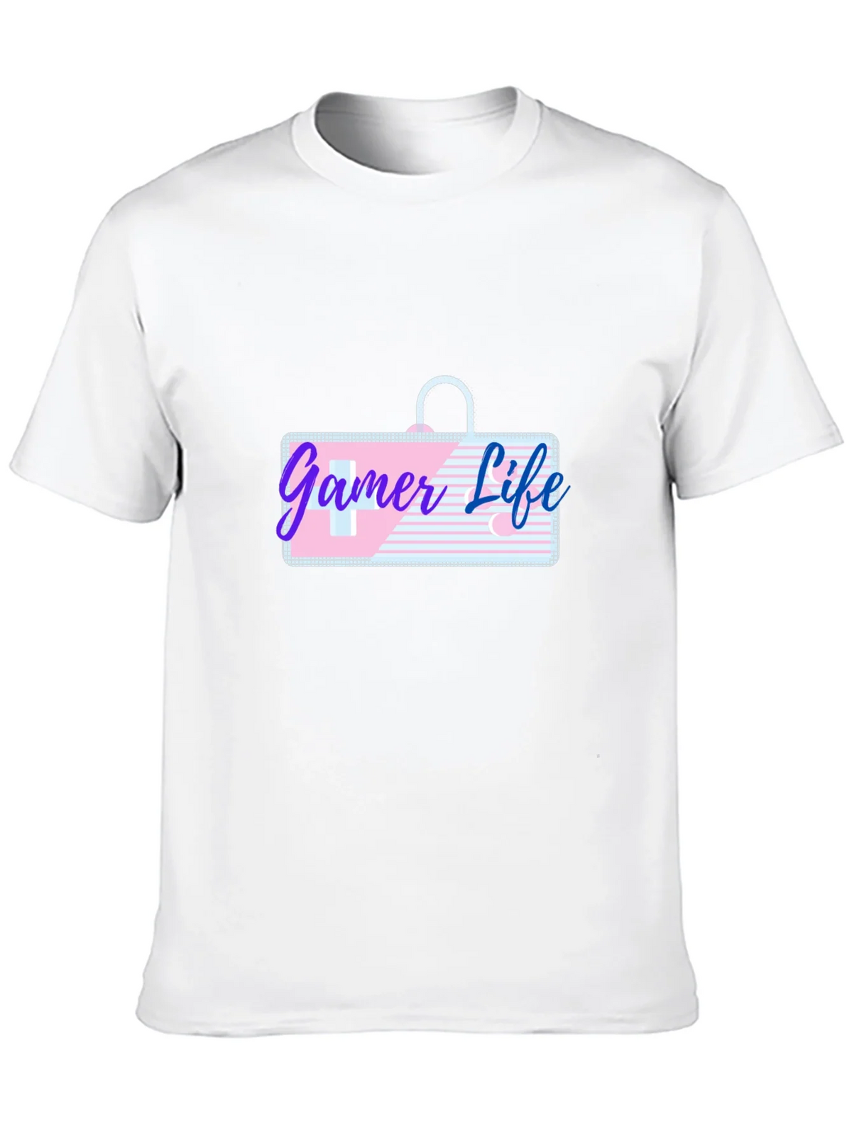 Gamer Life Graphic Tee - Black Casual T-Shirt product image 9