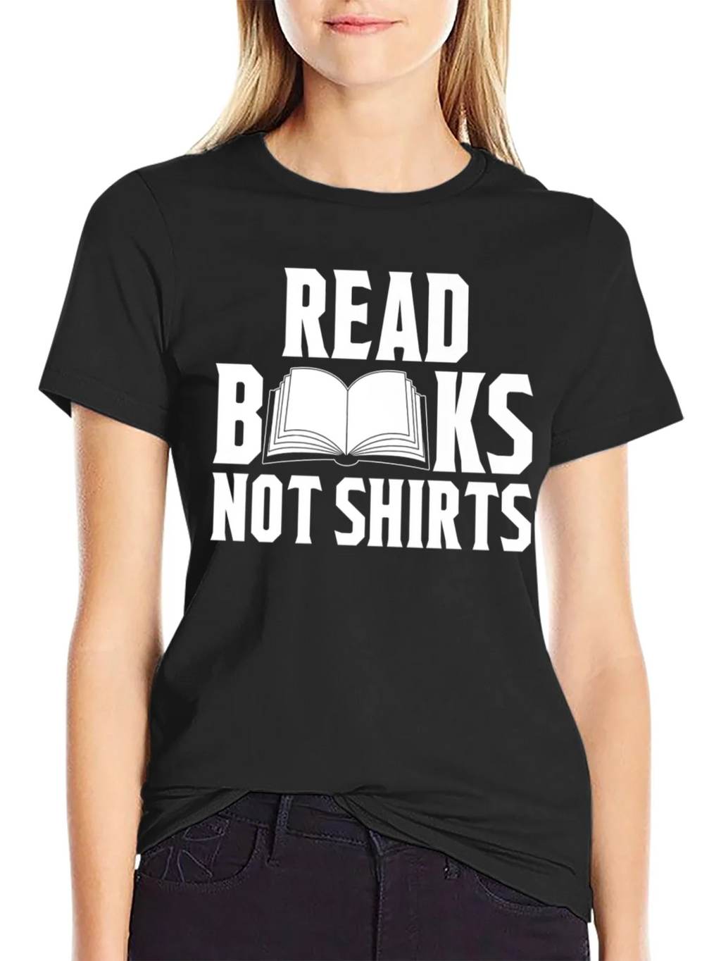Read Books Not Shirts Graphic Tee product image 2
