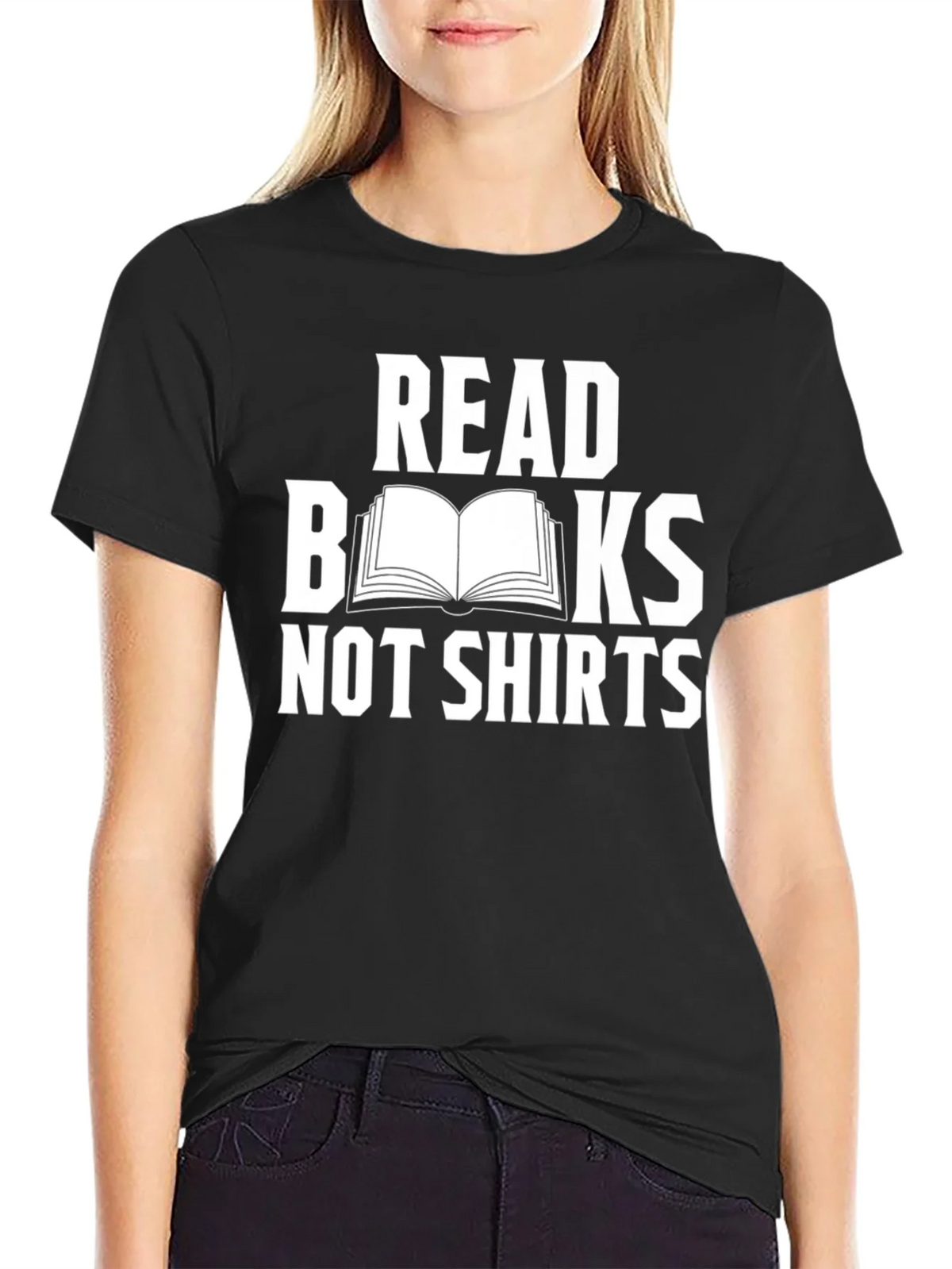 Read Books Not Shirts Graphic Tee product image 2