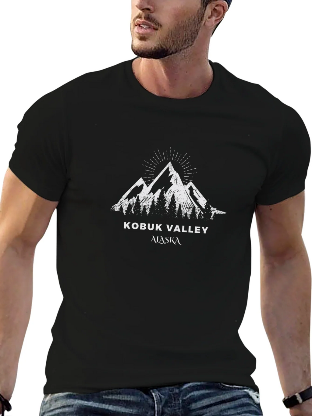 Kobuk Valley Alaska T-Shirt - Mountain Graphic Tee product image 6