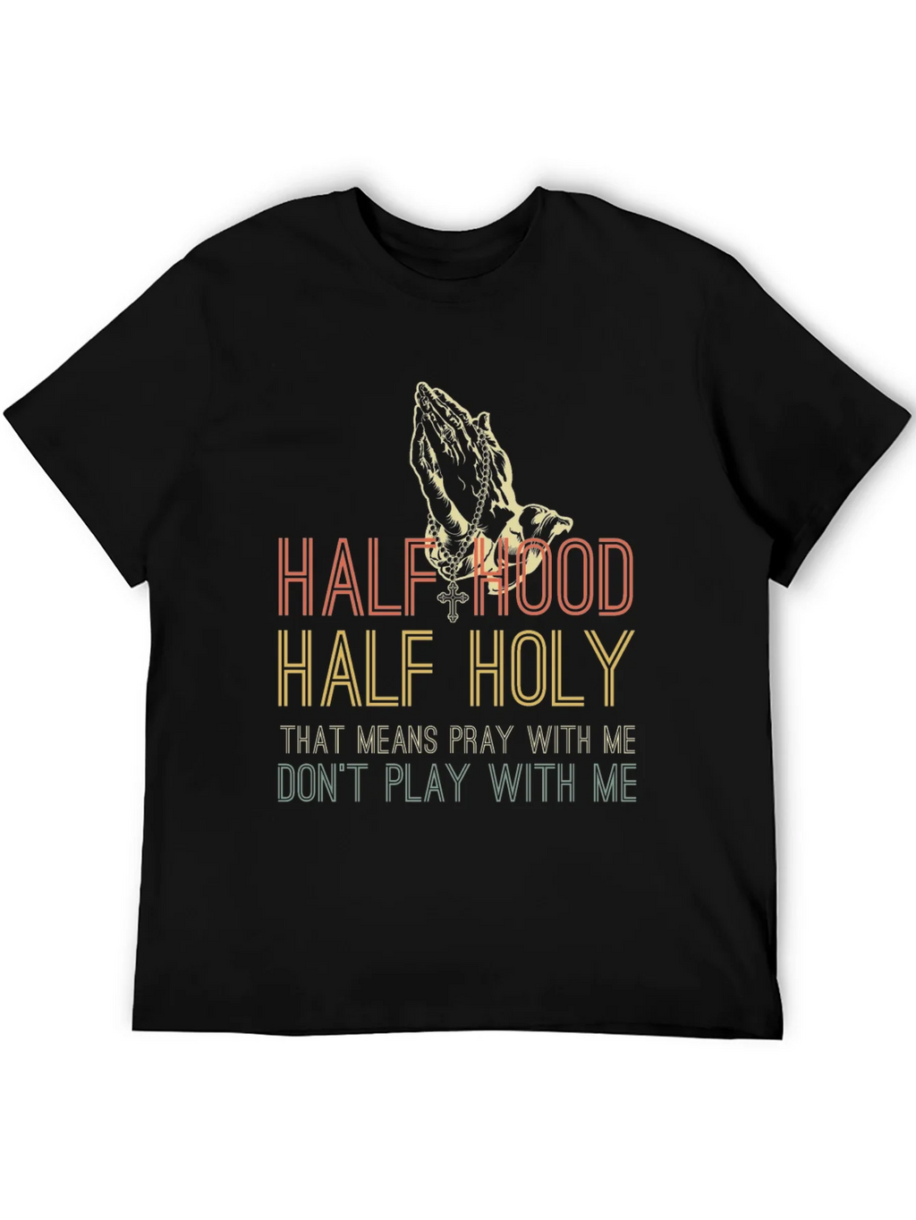 Half Hood Holy Graphic Tee product image 5