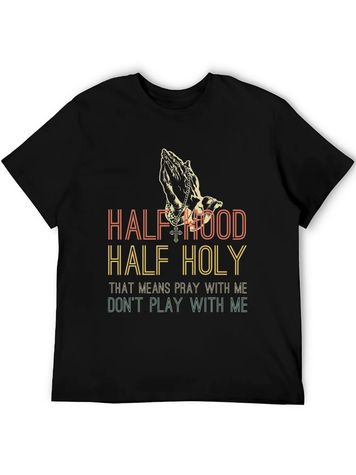 Half Hood Holy Graphic Tee product image 5