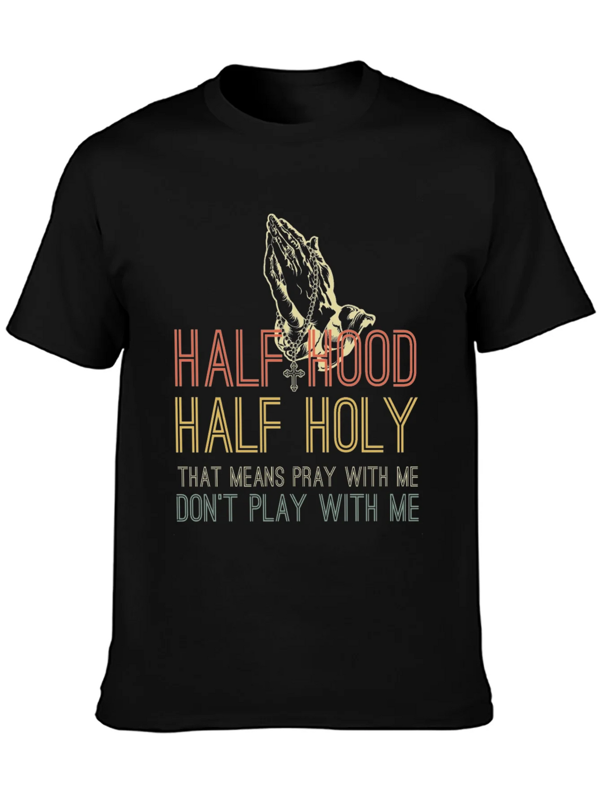 Half Hood Holy Graphic Tee product image 3