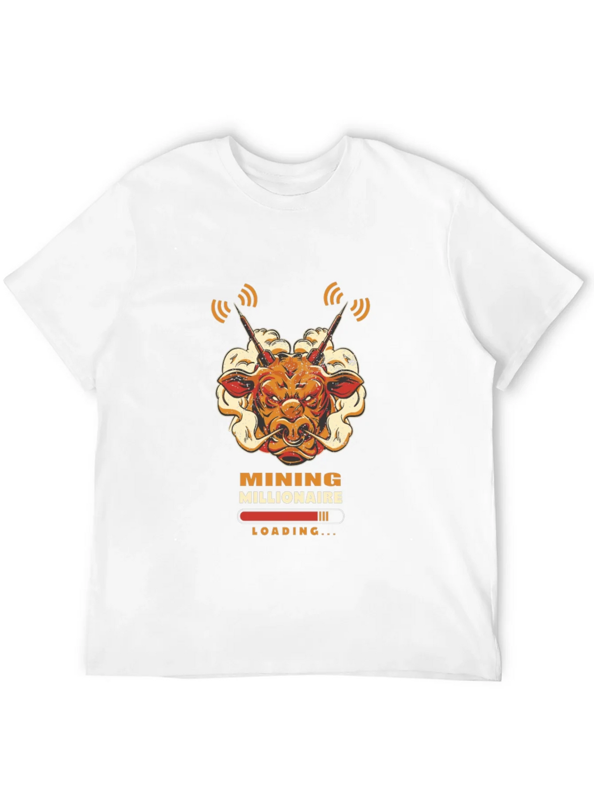 Mining Millionaire Bull T-Shirt - Crypto Trader Tee product image 8