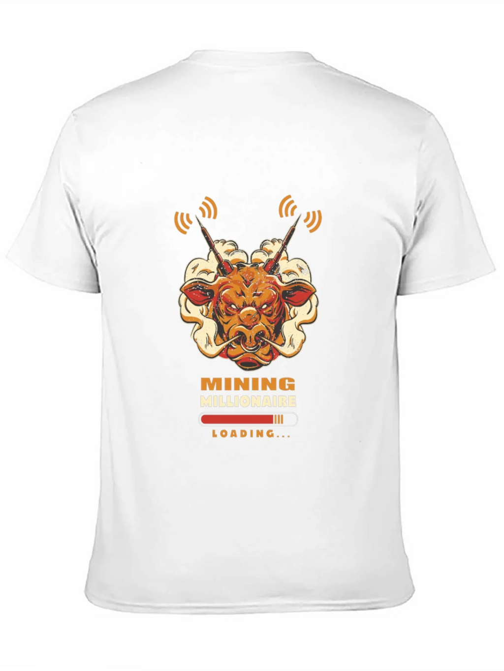 Mining Millionaire Bull T-Shirt - Crypto Trader Tee product image 7