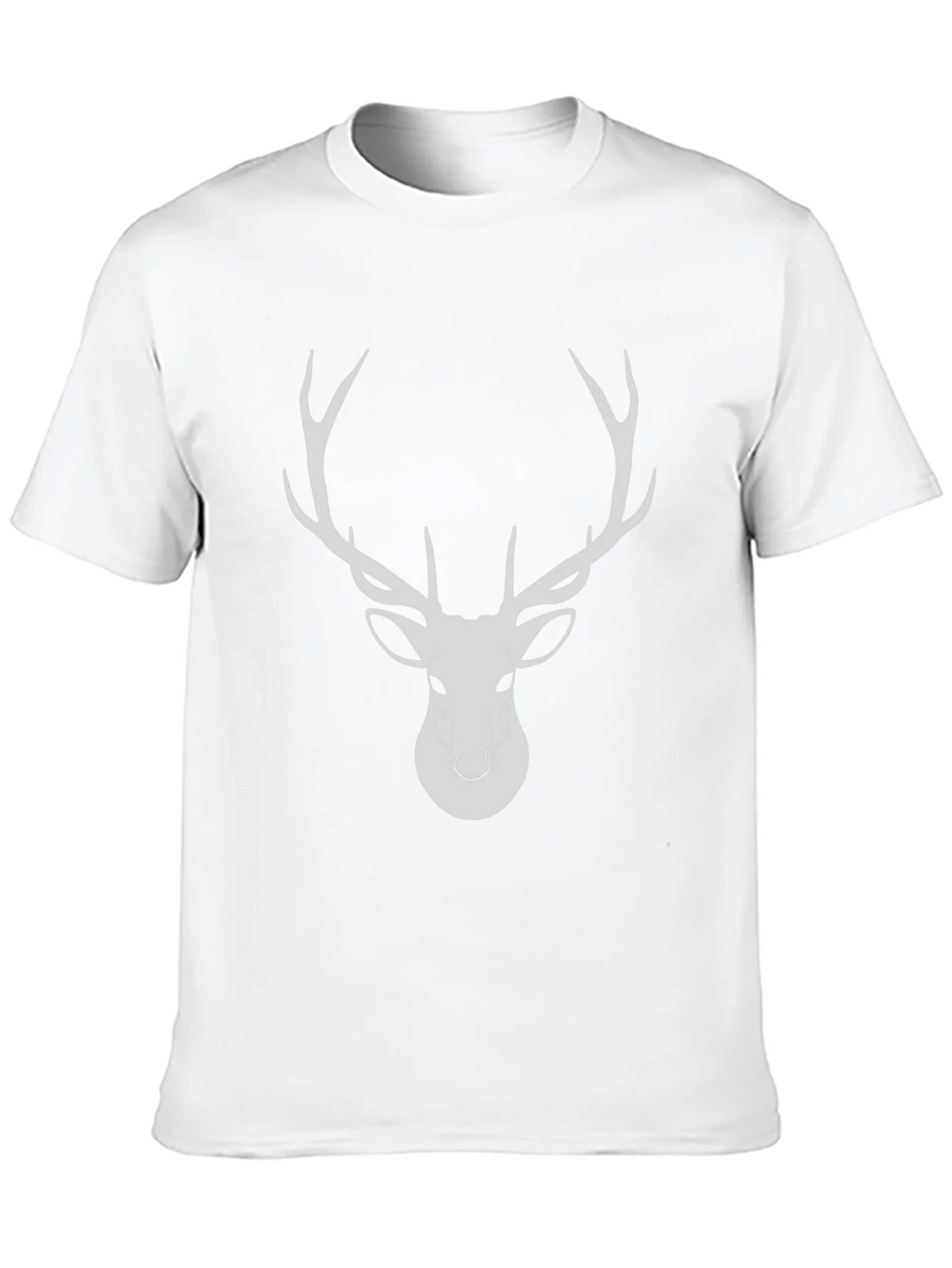 Black Deer Graphic Tee - Modern Wildlife Design product image 8