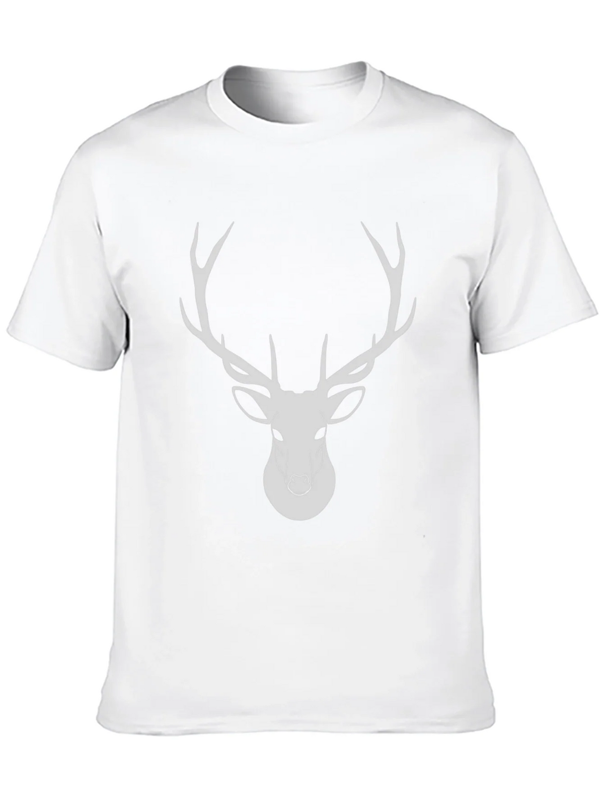 Black Deer Graphic Tee - Modern Wildlife Design product image 8
