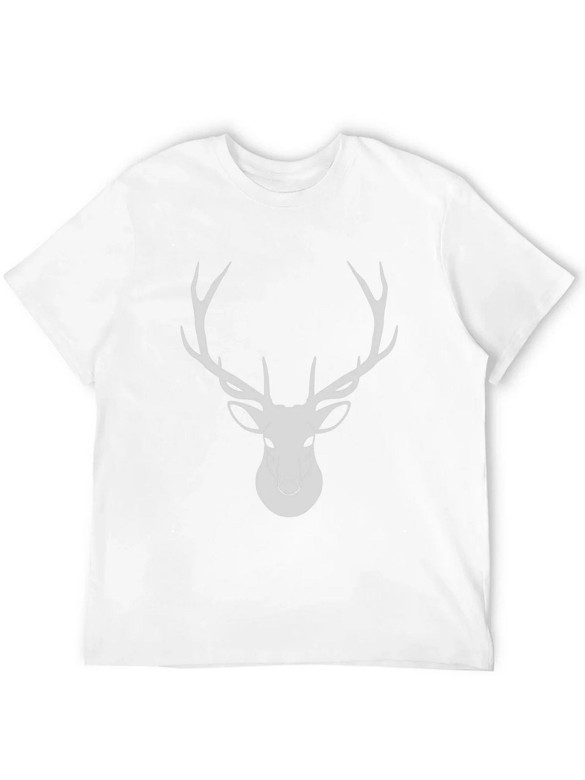 Black Deer Graphic Tee - Modern Wildlife Design product image 9