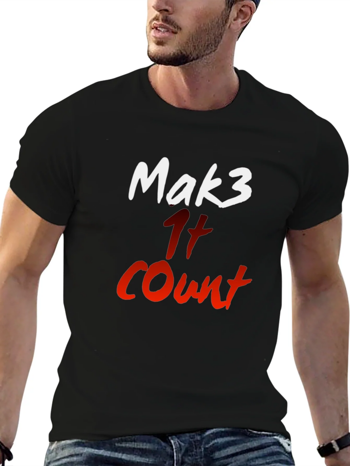 Mak3 1st Count Graphic T-Shirt - Stylish & Comfortable product image 6