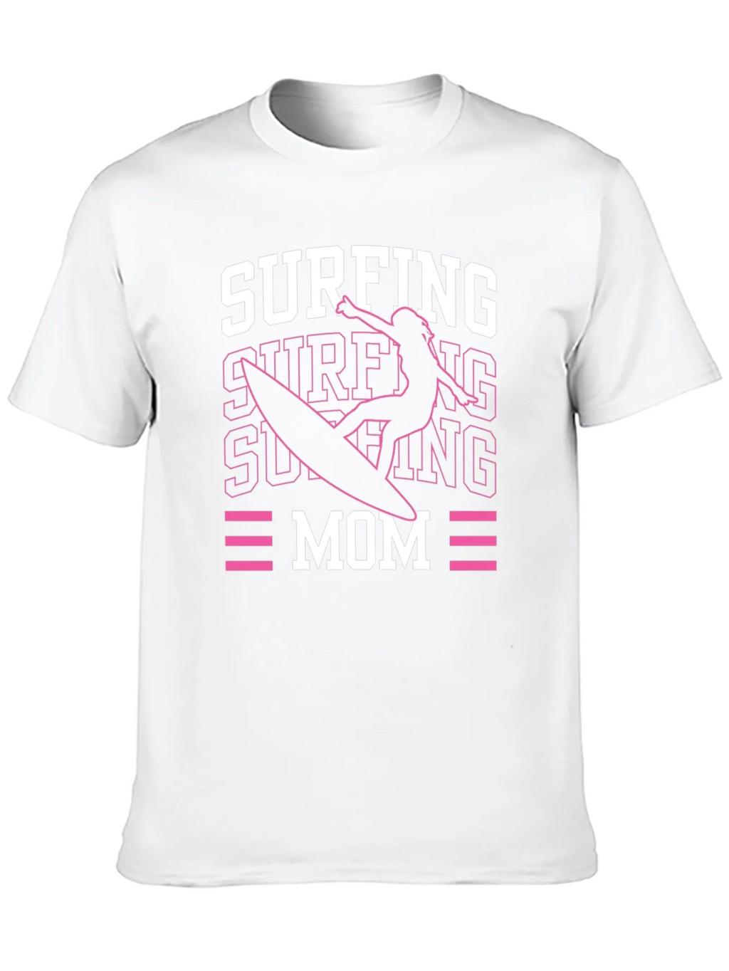 Surfing Mom Graphic T-Shirt product image 9