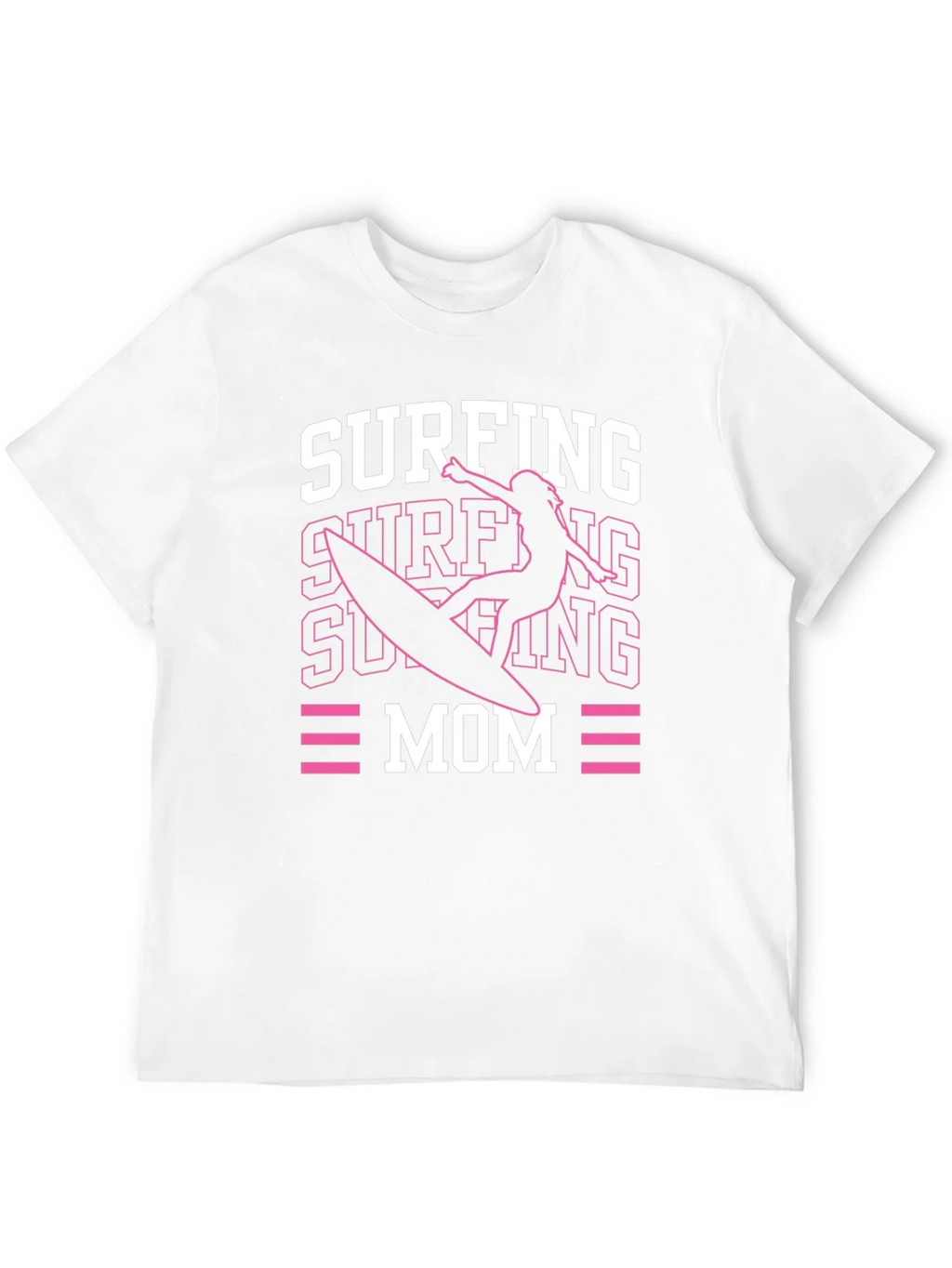 Surfing Mom Graphic T-Shirt product image 11