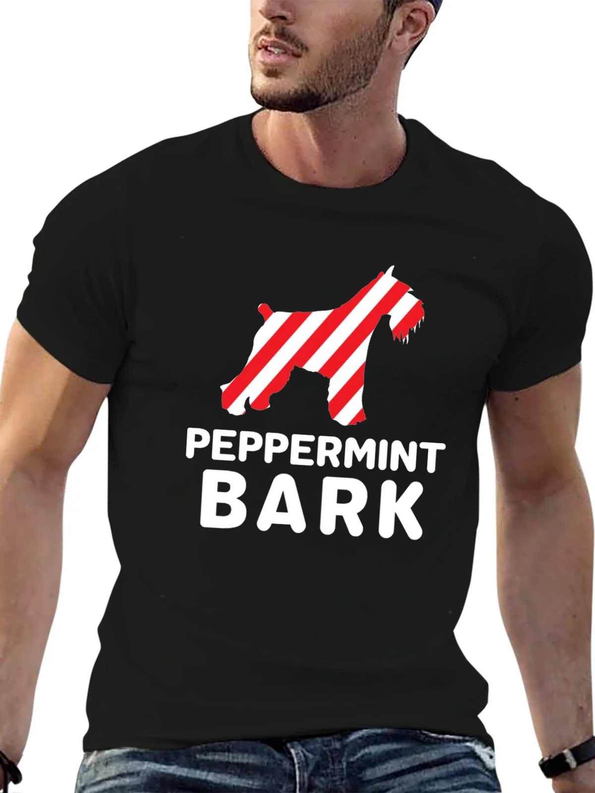 Peppermint Bark Dog Graphic Tee product image 3