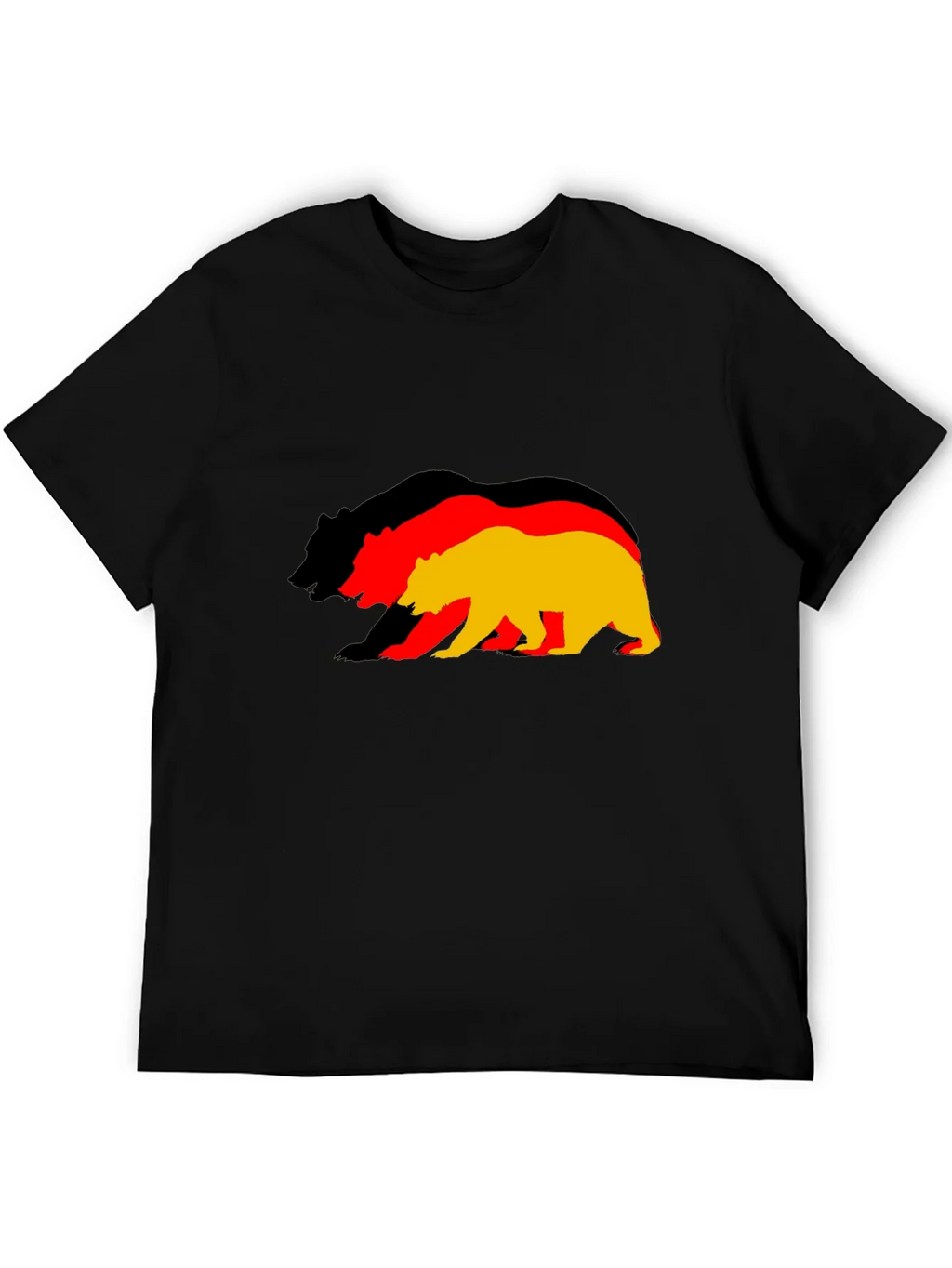 Germany Flag Bear Graphic T-Shirt product image 5