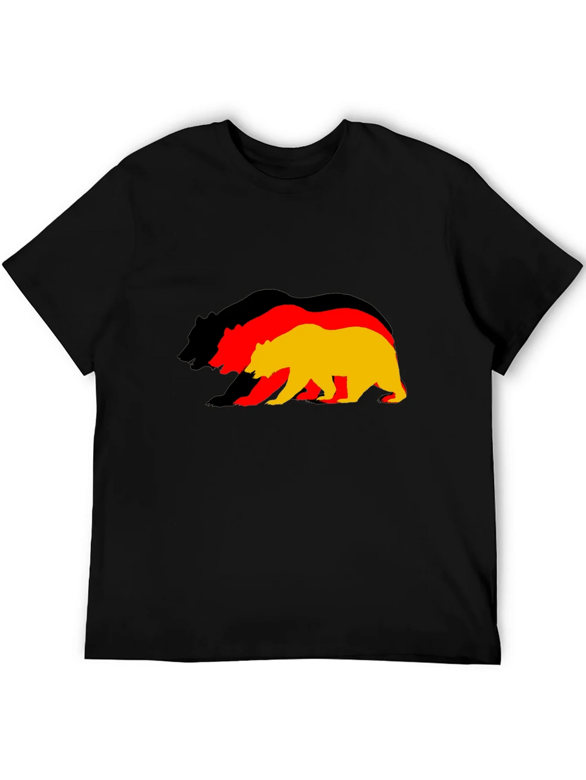 Germany Flag Bear Graphic T-Shirt product image 5