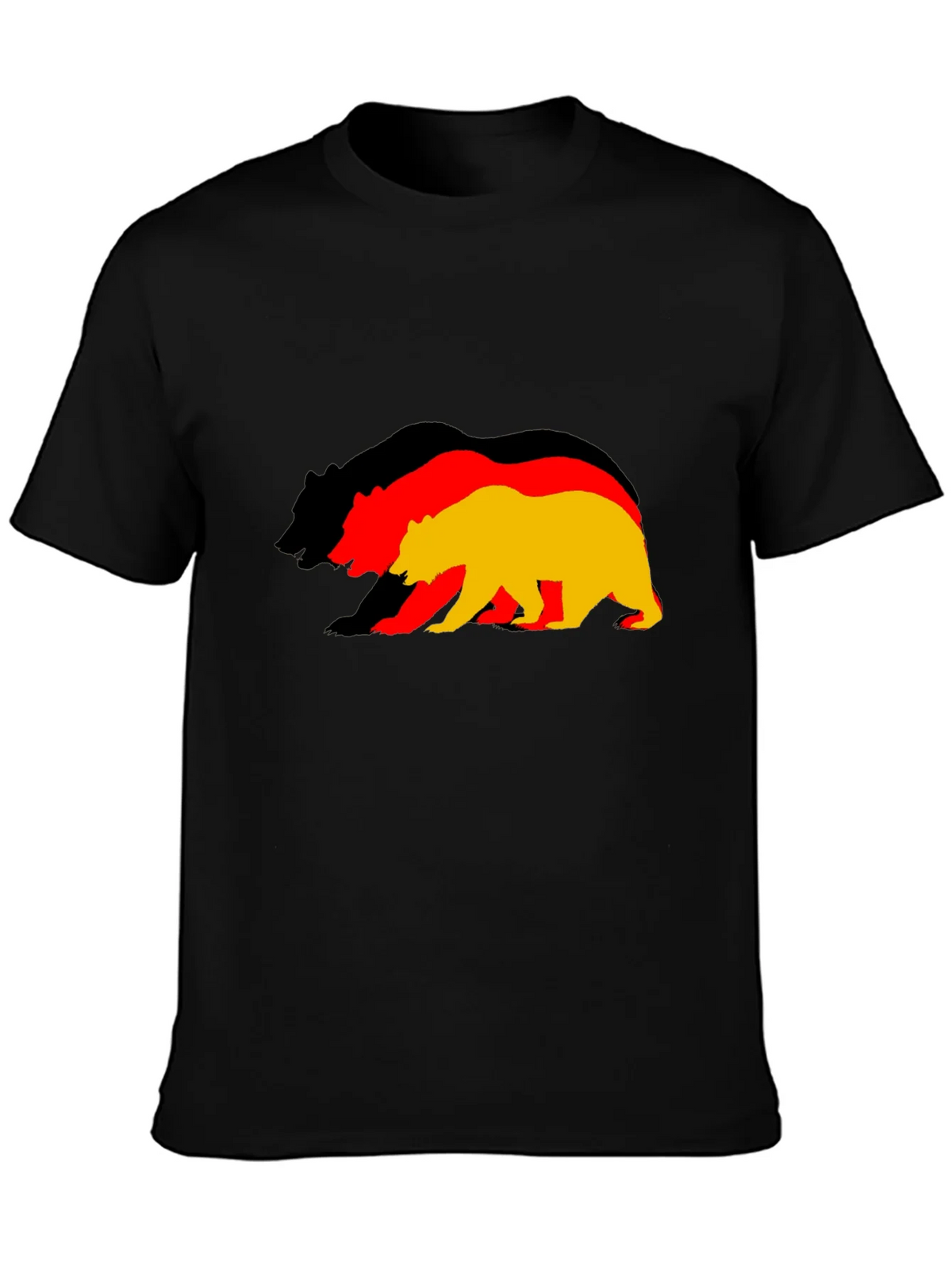 Germany Flag Bear Graphic T-Shirt product image 3