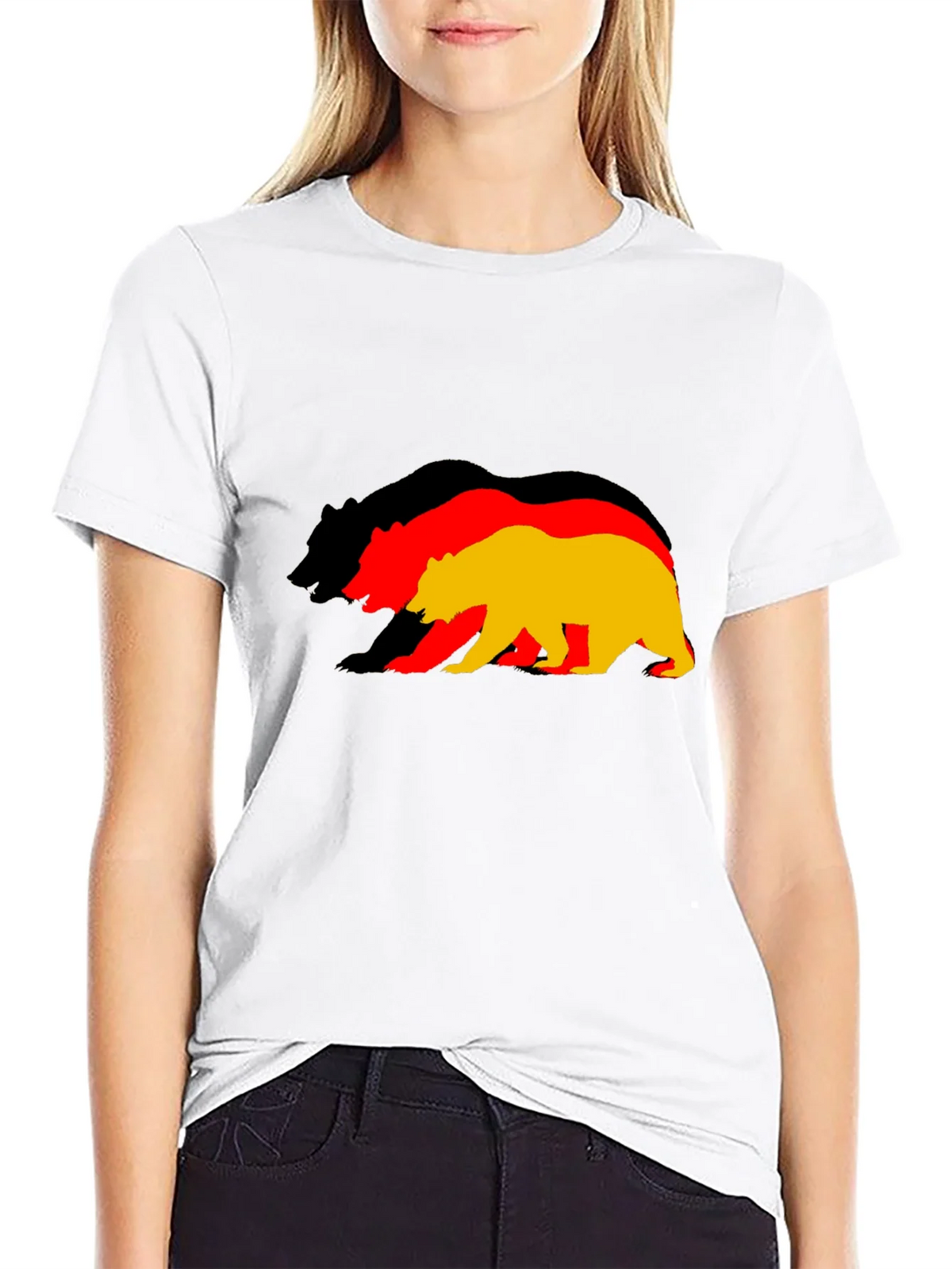 Germany Flag Bear Graphic T-Shirt product image 8