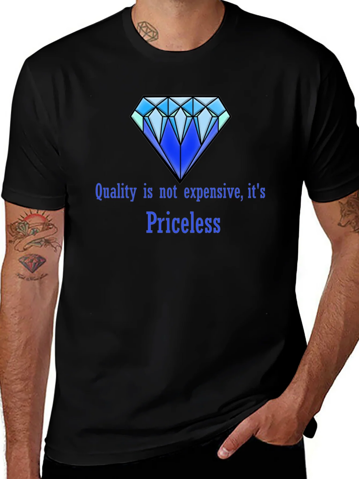 Quality Priceless Diamond T-Shirt product image 1