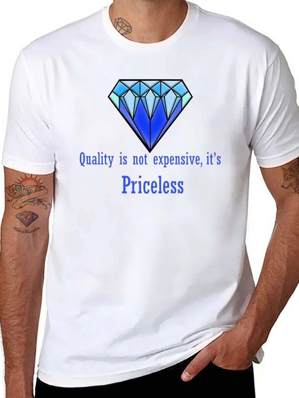 Quality Priceless Diamond T-Shirt product image 6