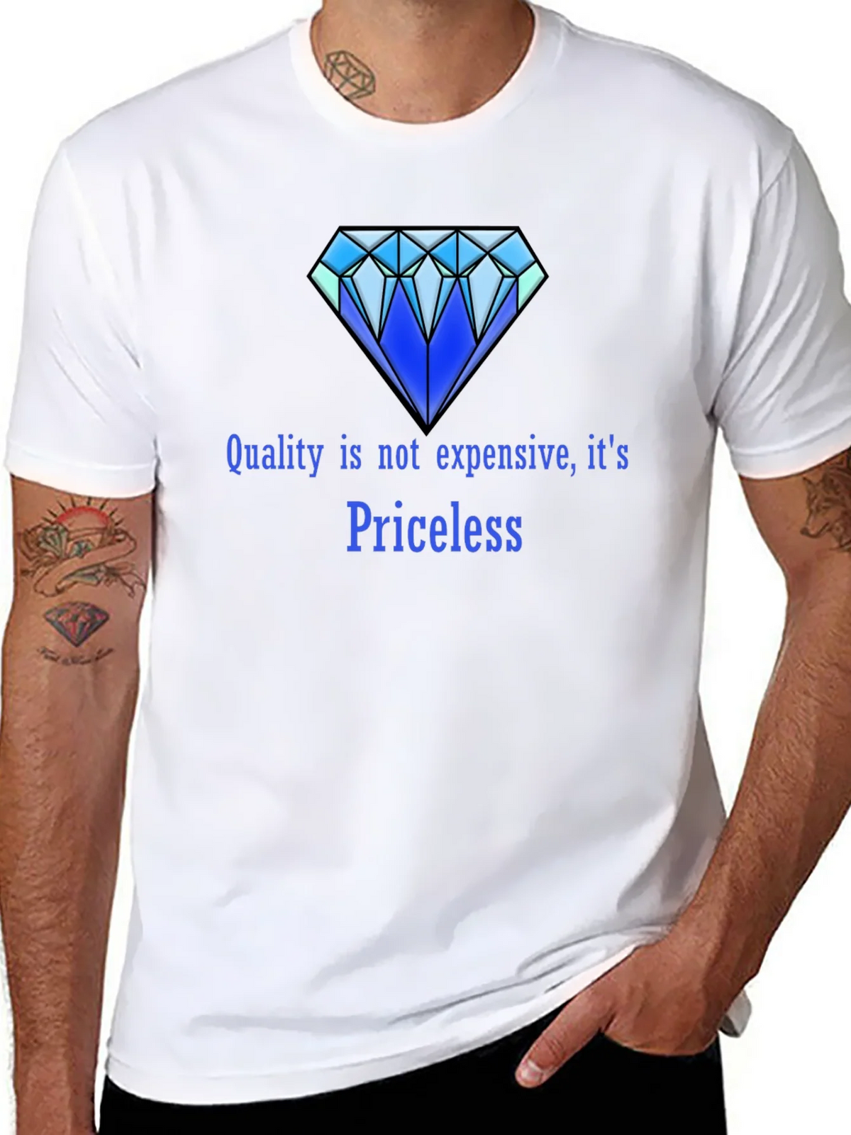 Quality Priceless Diamond T-Shirt product image 6