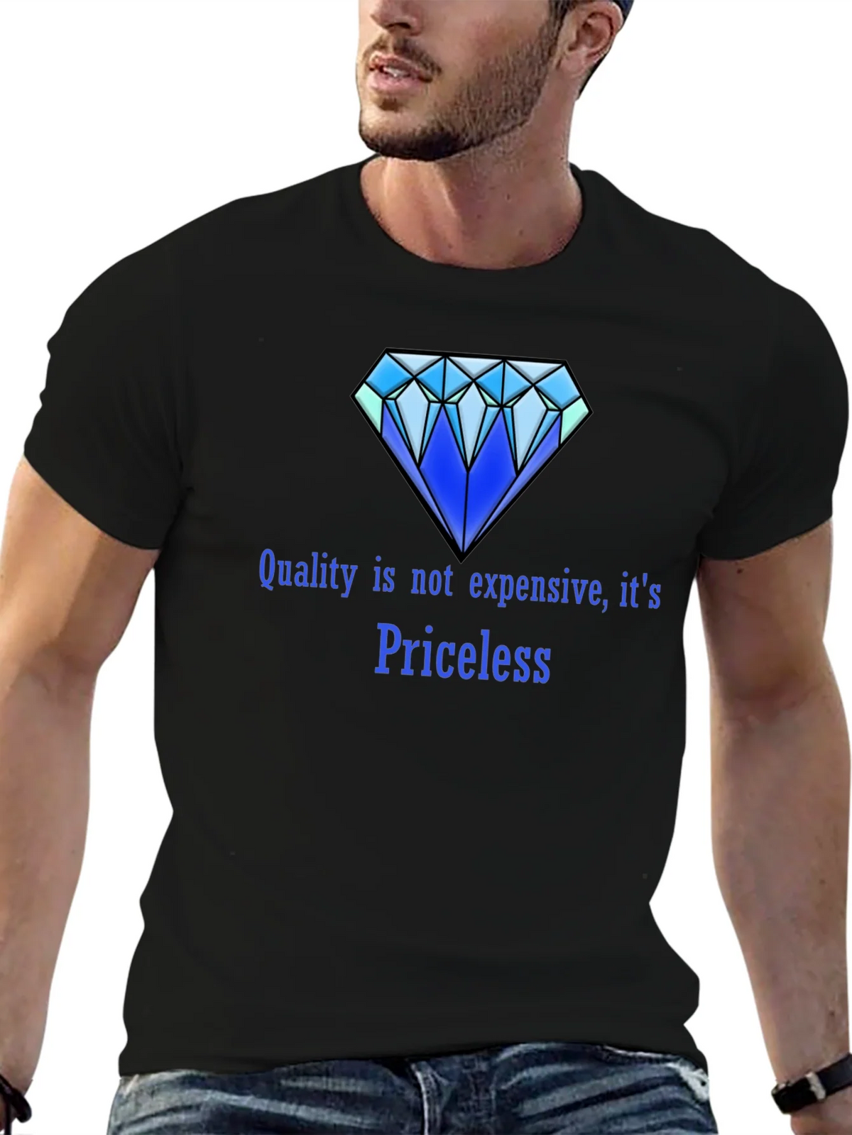 Quality Priceless Diamond T-Shirt product image 5