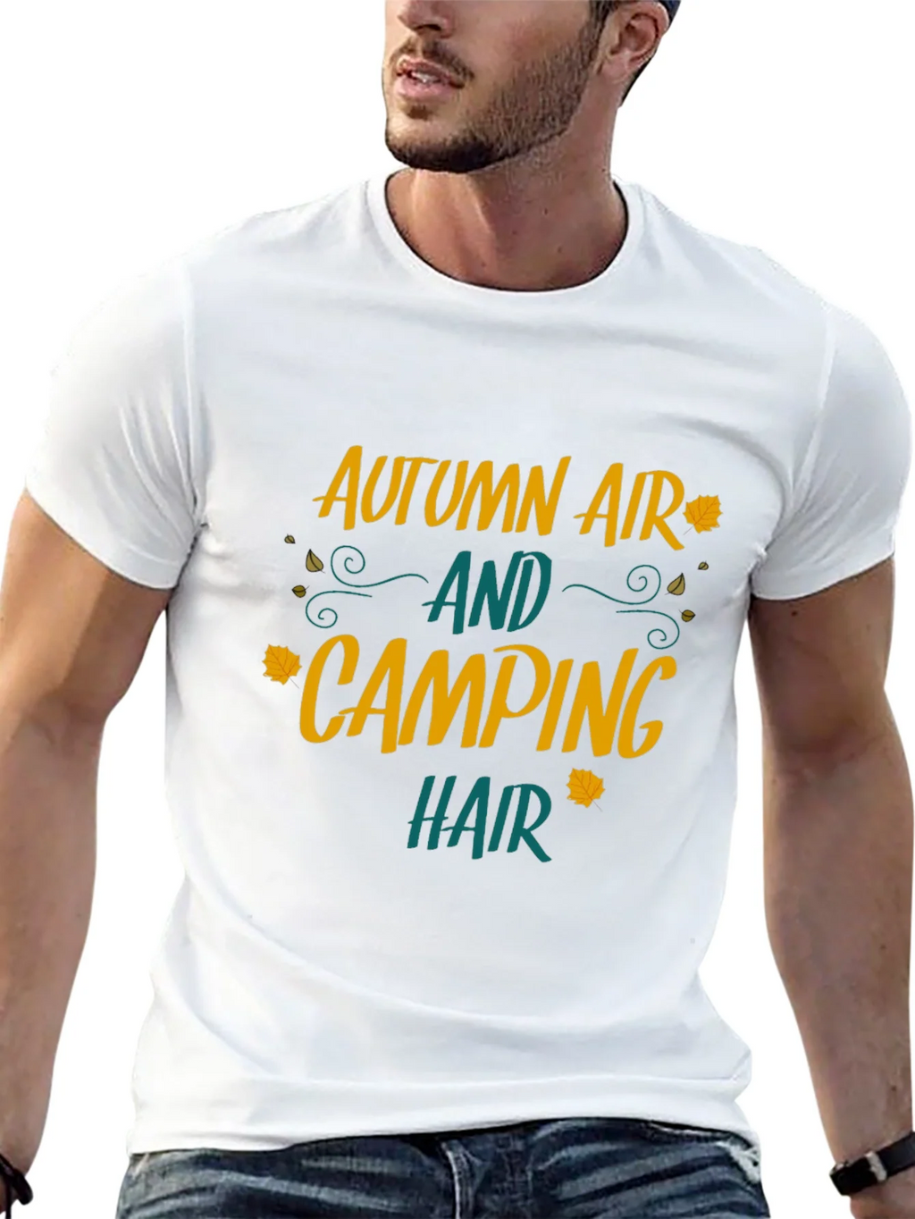 Autumn Air Camping Hair Graphic Tee product image 12