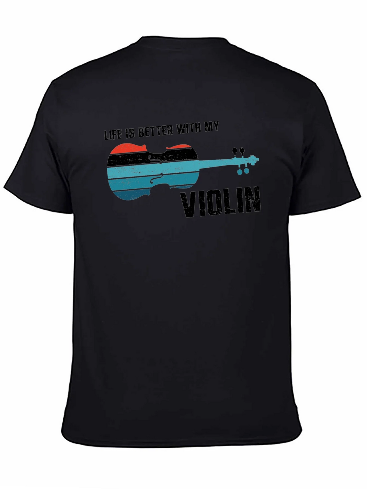 Life is Better with My Violin Graphic Tee product image 4