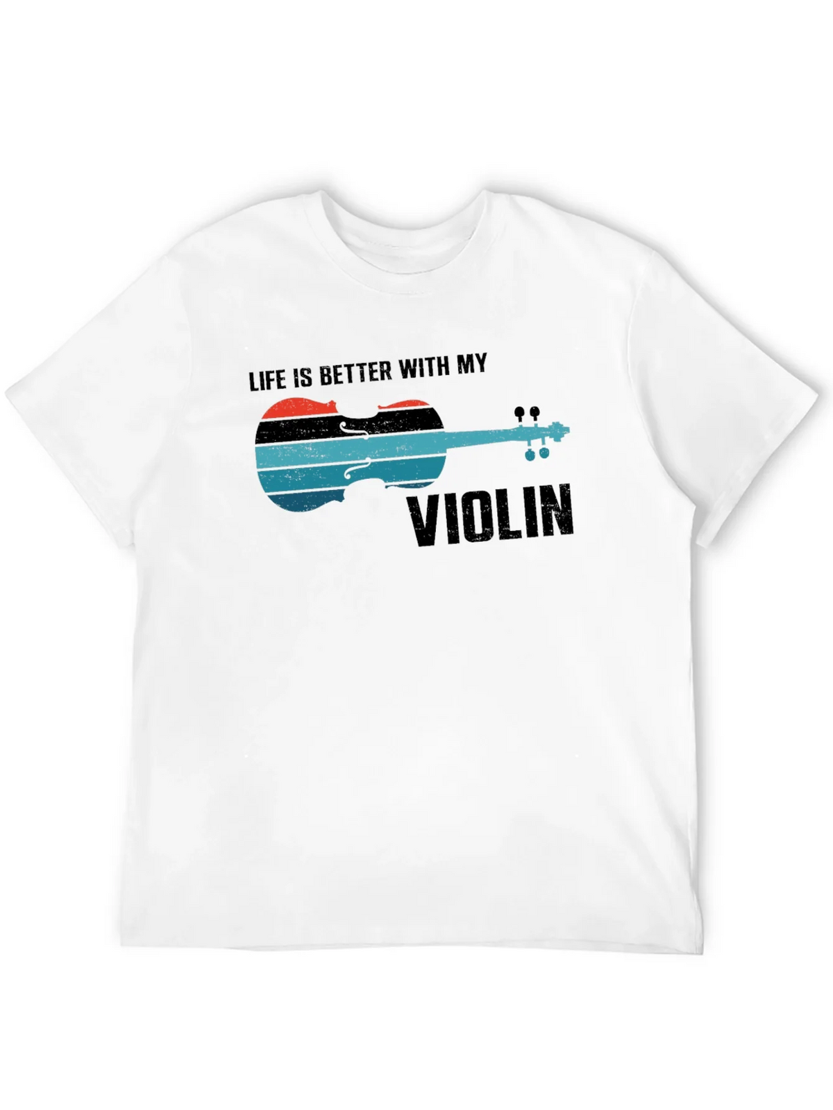 Life is Better with My Violin Graphic Tee product image 11