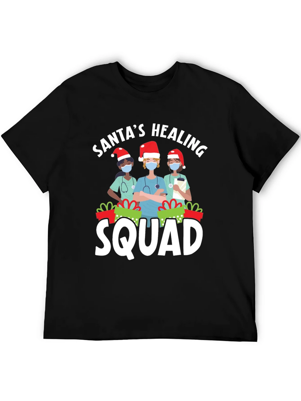 Santas Healing Squad Graphic T-Shirt product image 5