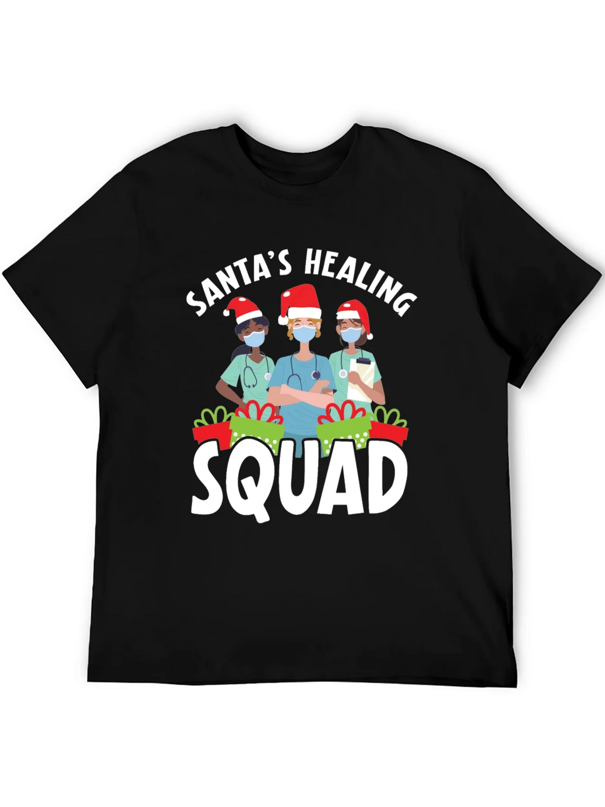 Santas Healing Squad Graphic T-Shirt product image 5