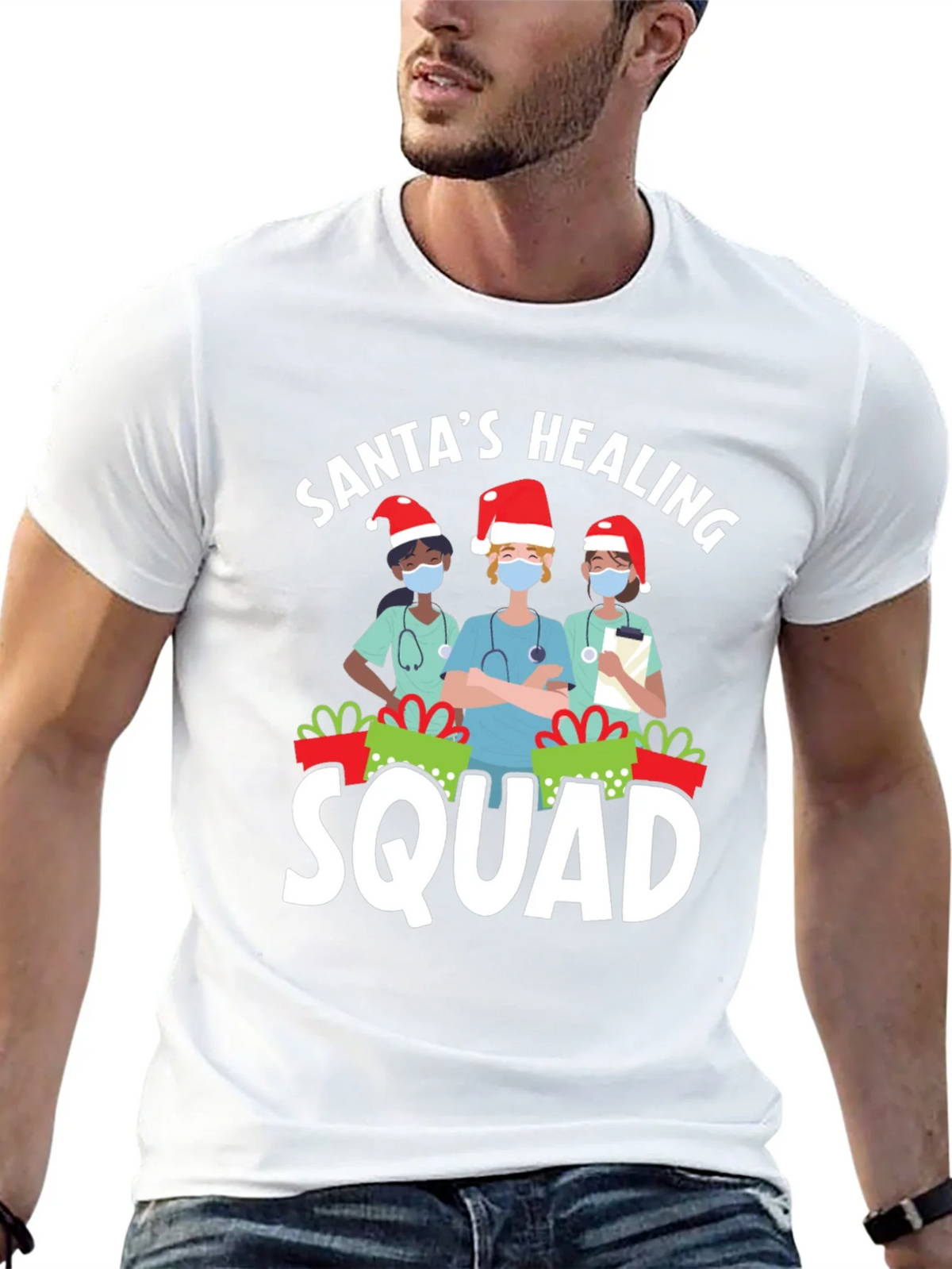 Santas Healing Squad Graphic T-Shirt product image 12