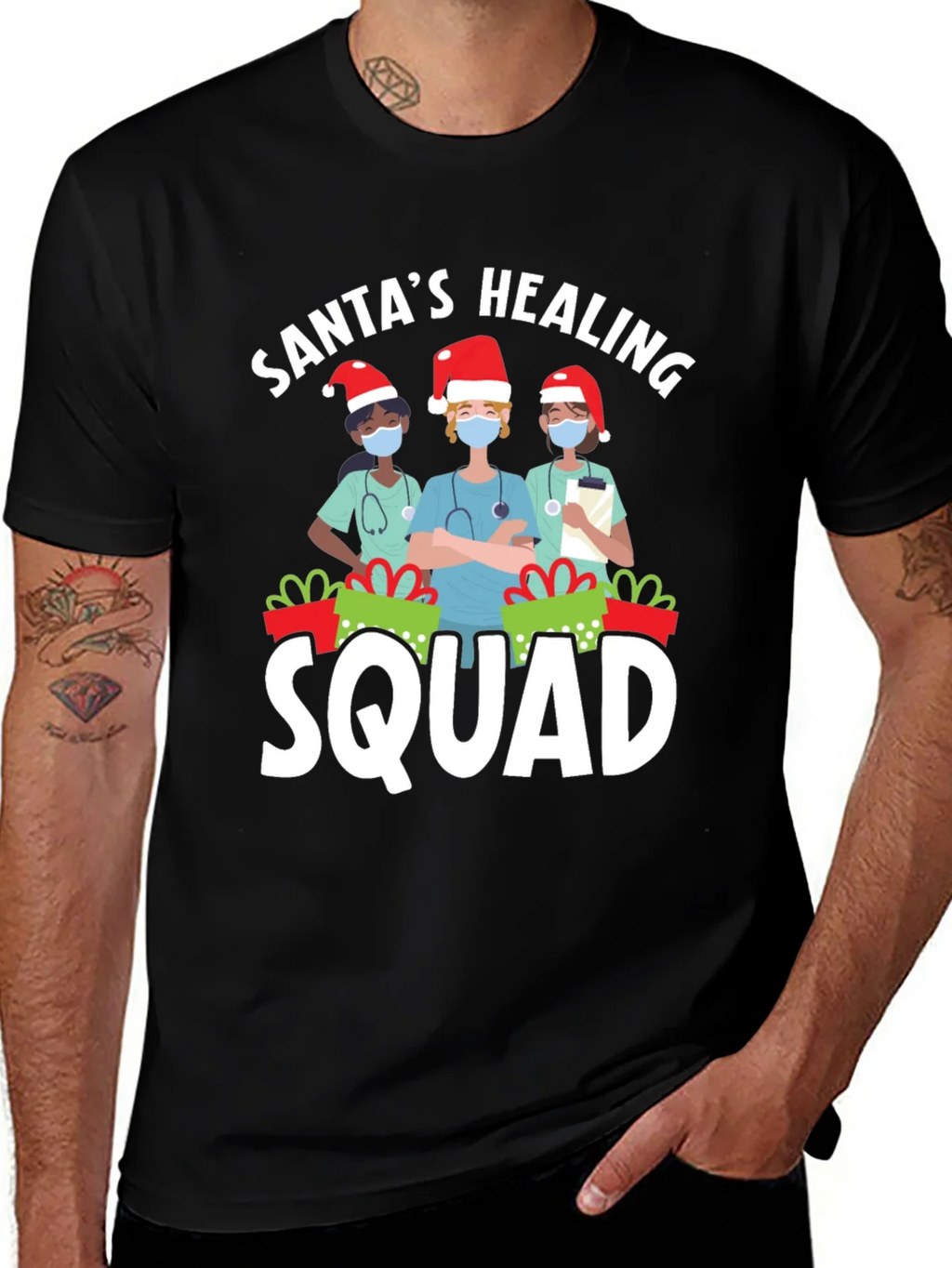 Santas Healing Squad Graphic T-Shirt product image 1