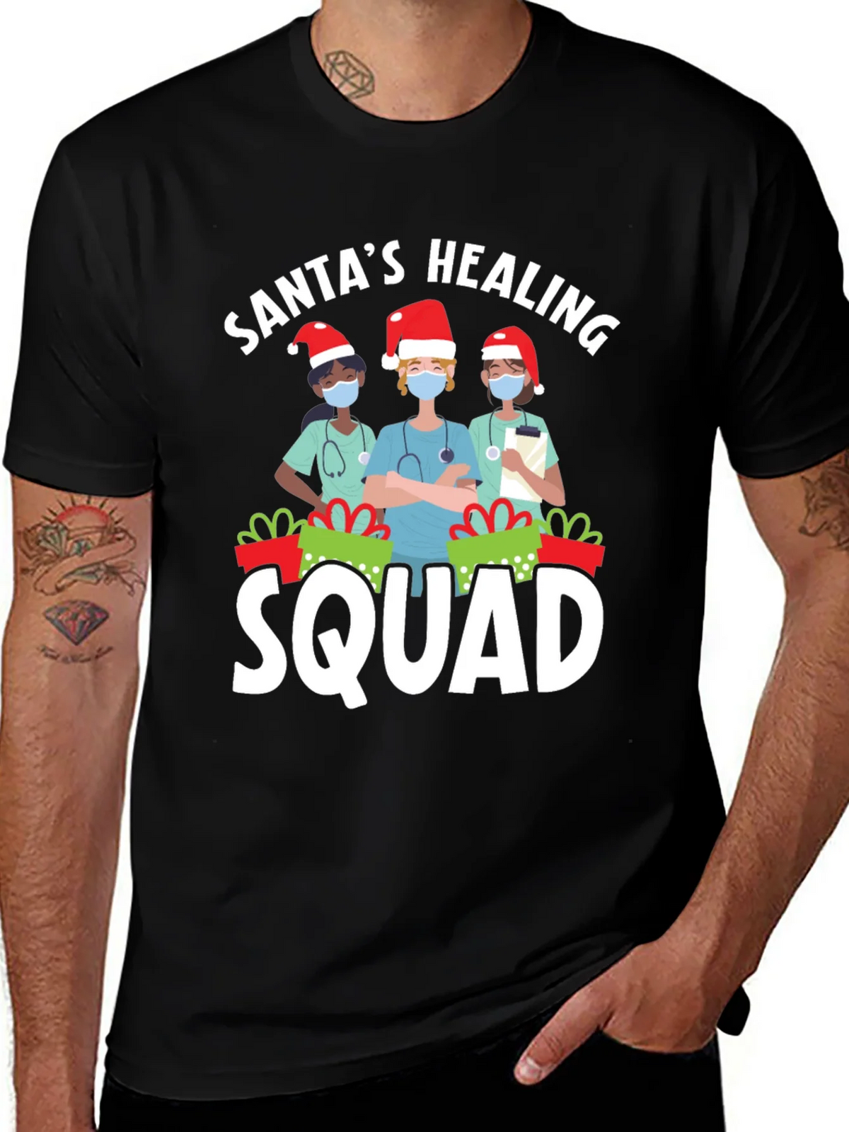 Santas Healing Squad Graphic T-Shirt product image 1