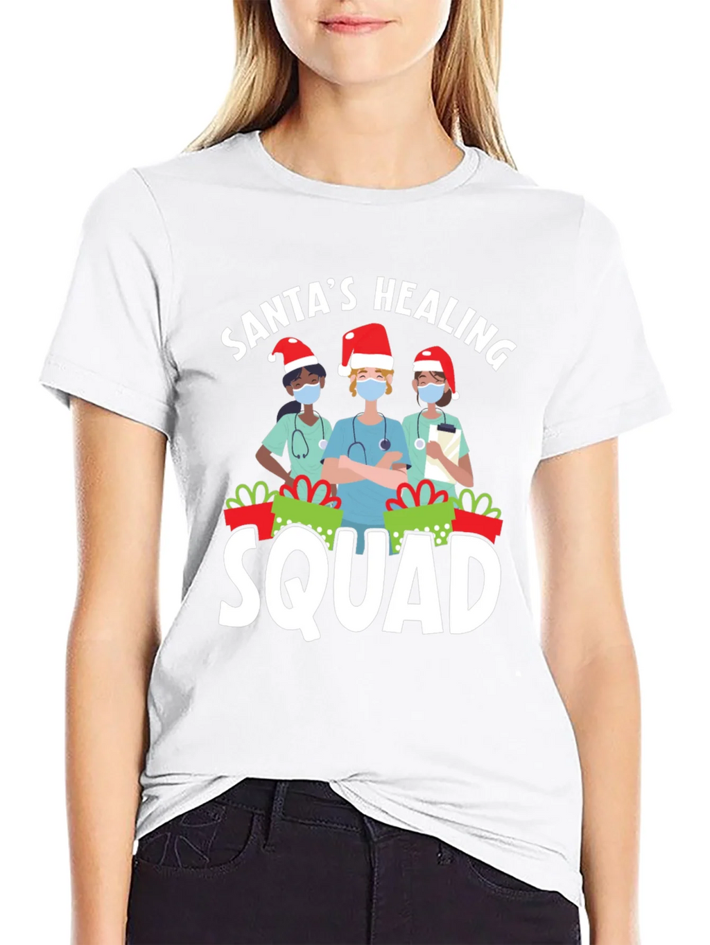 Santas Healing Squad Graphic T-Shirt product image 8