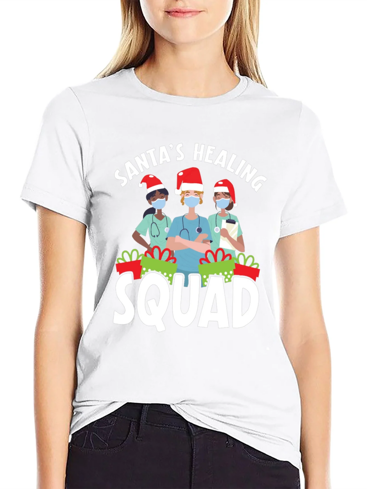 Santas Healing Squad Graphic T-Shirt product image 8