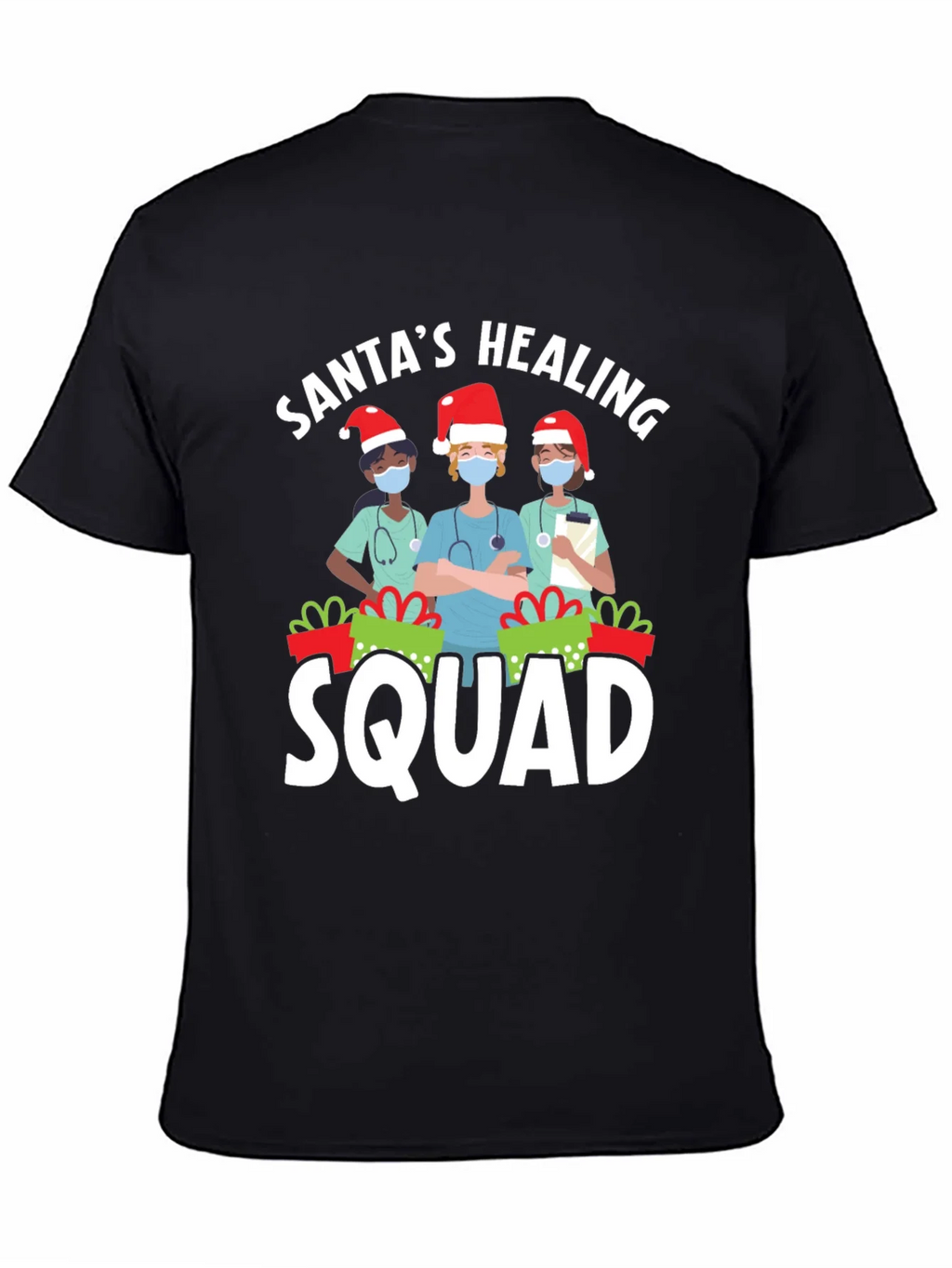 Santas Healing Squad Graphic T-Shirt product image 4