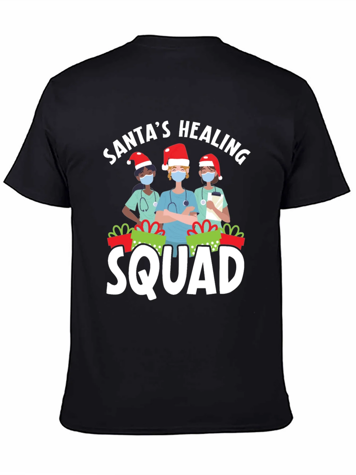 Santas Healing Squad Graphic T-Shirt product image 4