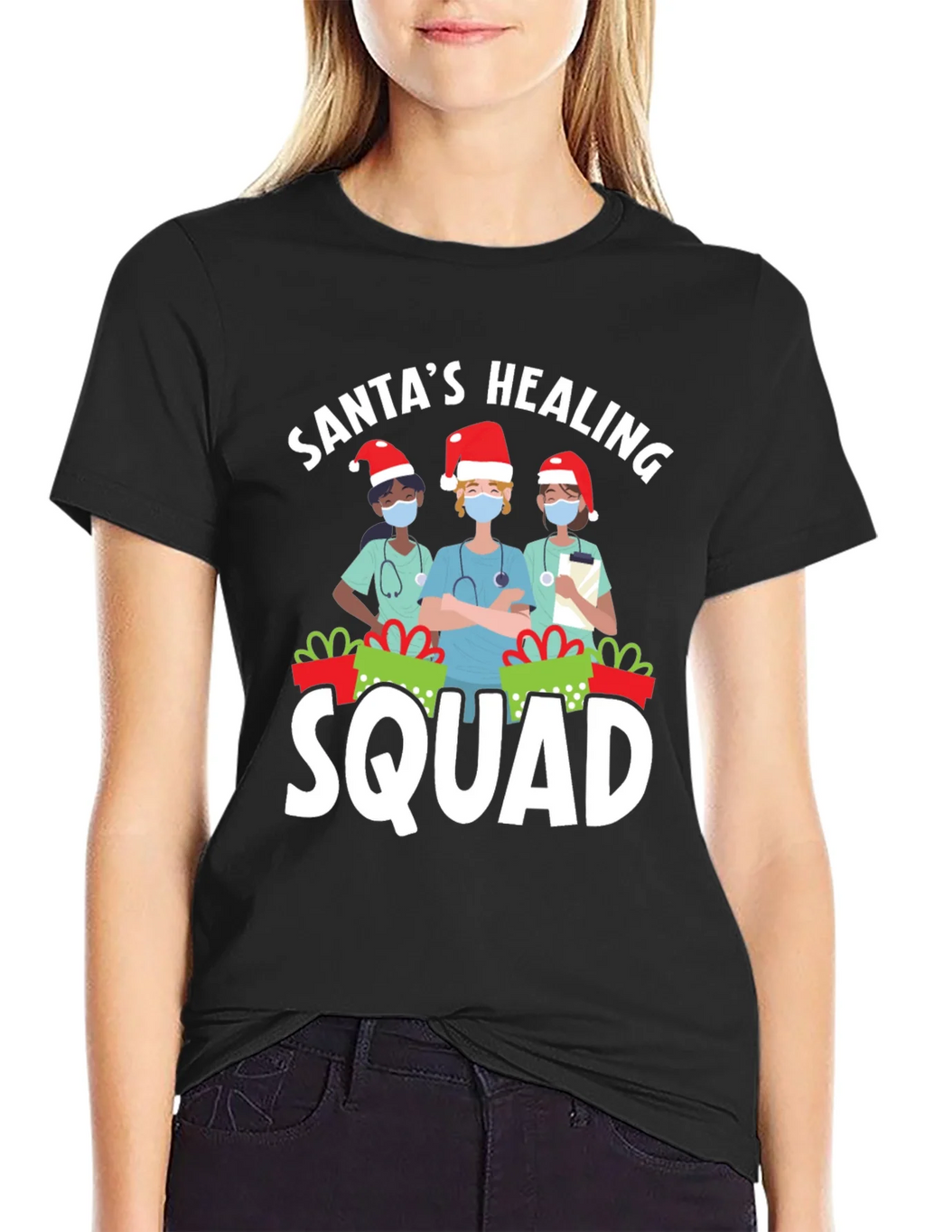 Santas Healing Squad Graphic T-Shirt product image 2