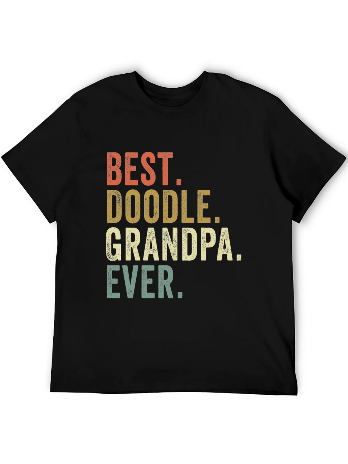 Best Doodle Grandpa Ever T-Shirt product image 5