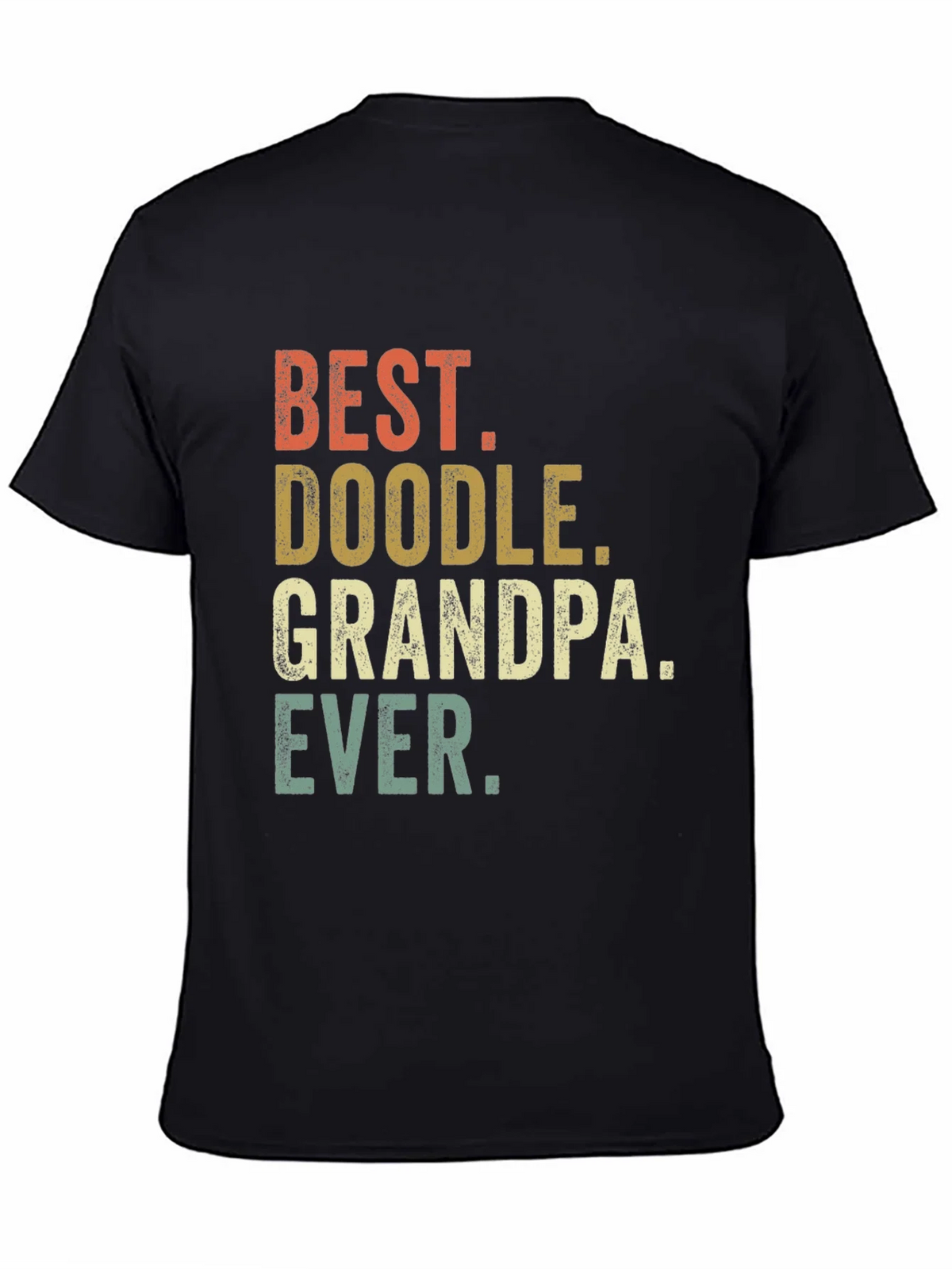Best Doodle Grandpa Ever T-Shirt product image 4