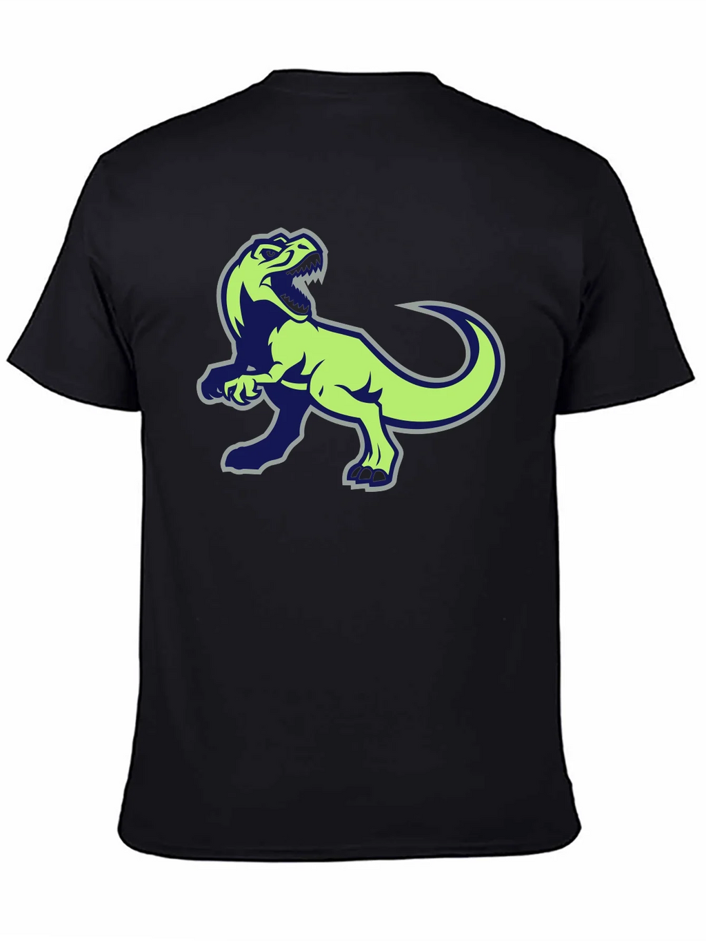 Dinosaur Graphic Black T-Shirt product image 4