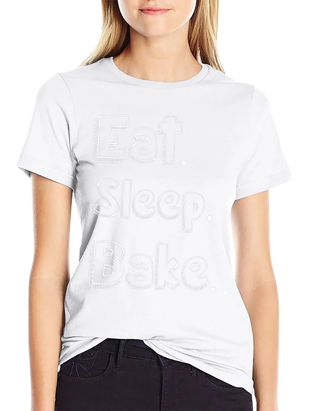 Eat Sleep Bake Graphic Tee product image 5