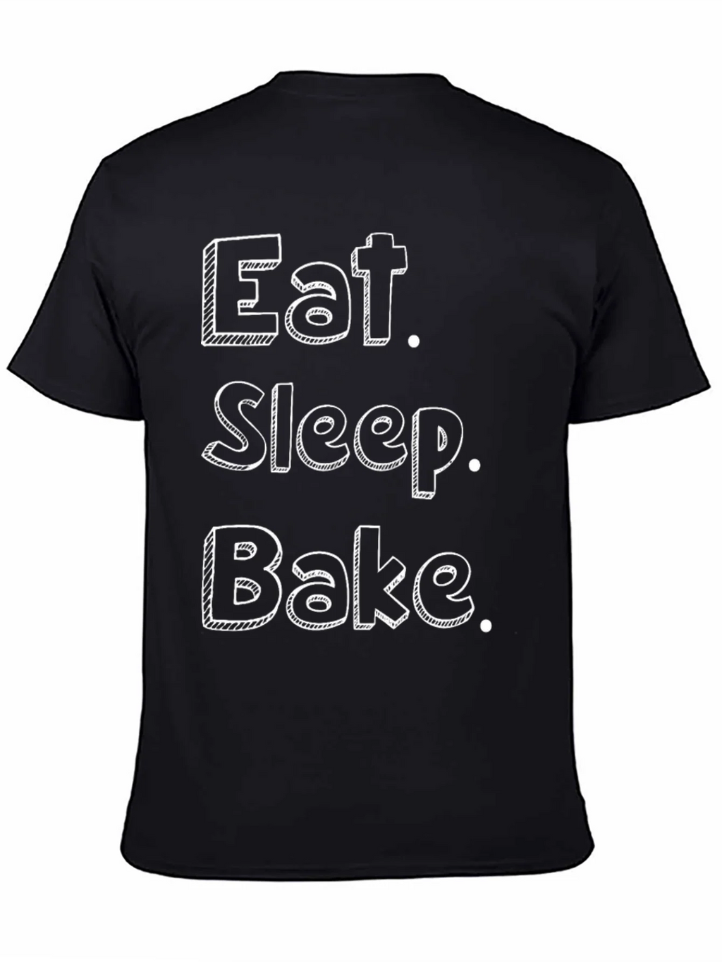 Eat Sleep Bake Graphic Tee product image 3