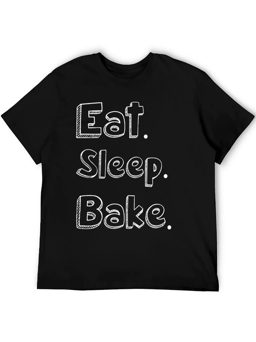 Eat Sleep Bake Graphic Tee product image 4